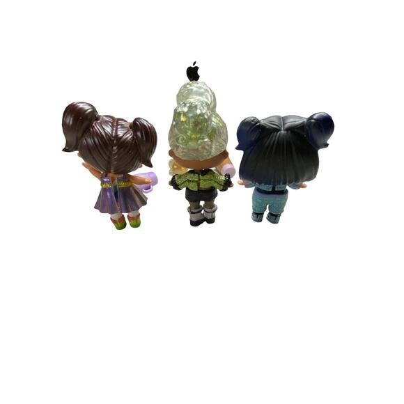 LOL Surprise Dolls Lot Of 3 Mini Dolls MGA With Drink Bottle 2017/19 Toys - Picture 5 of 12